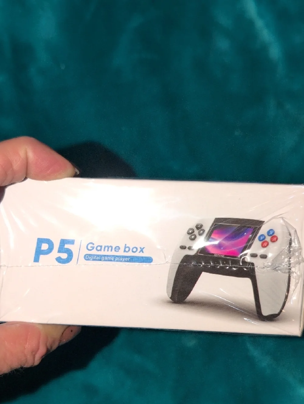 P5 -ControllerView Retro Console Handheld - Blue- New
